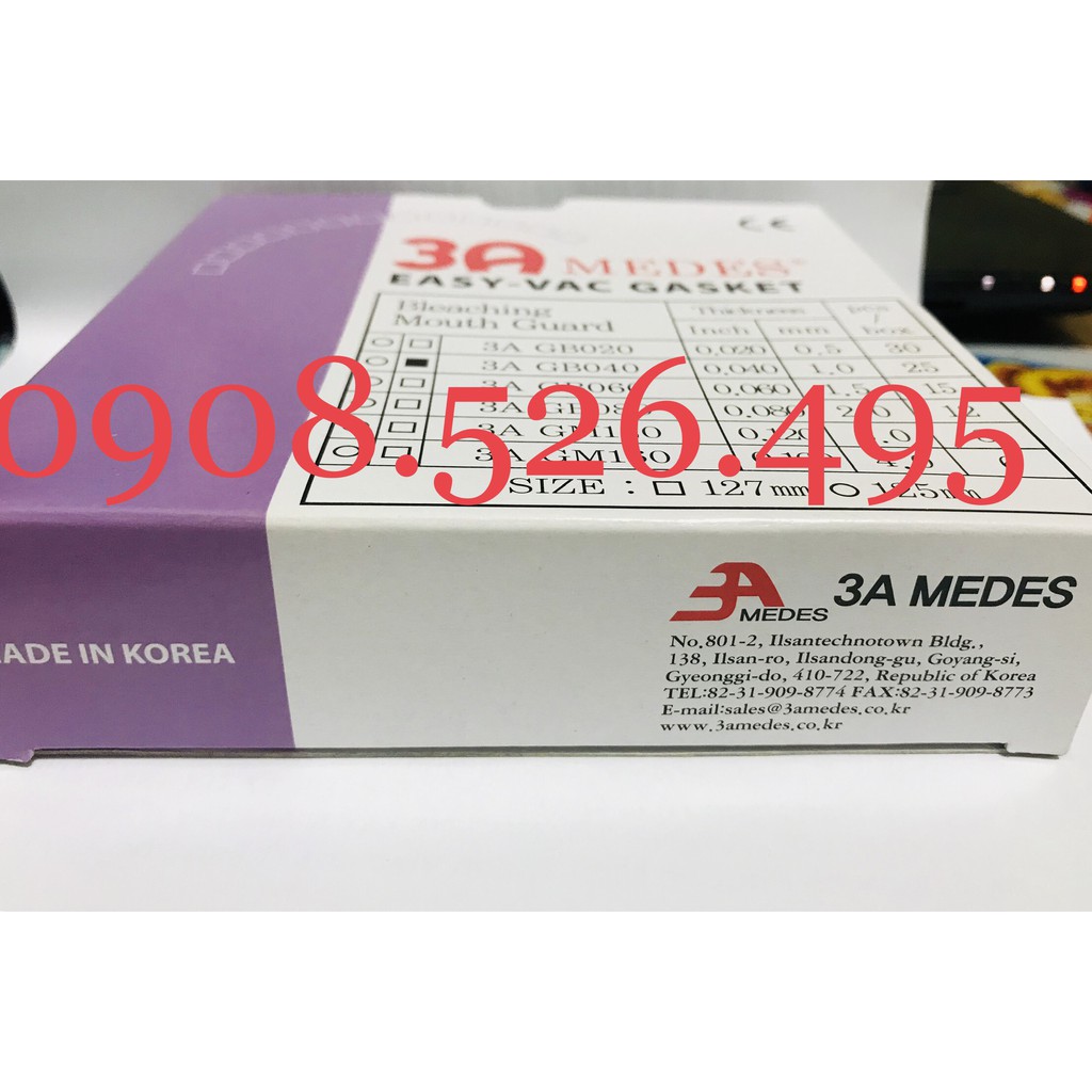 Nhựa ép máng tẩy