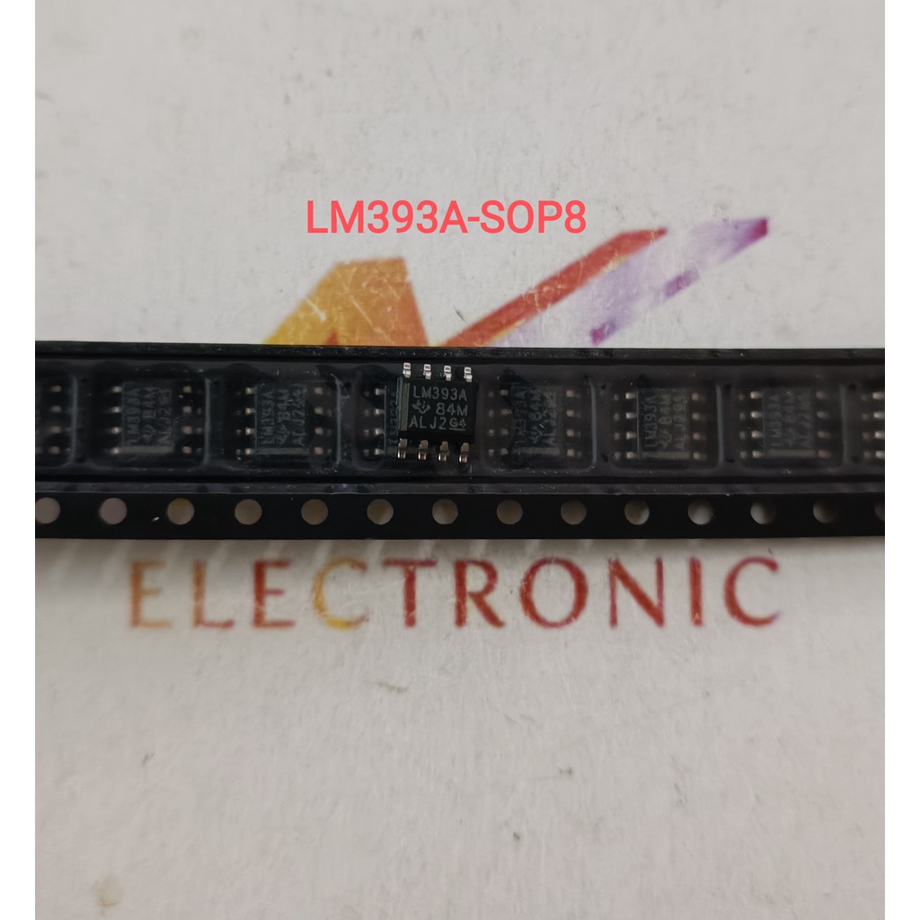 LM393A LM393ADR SOP8 IC Thuật toán chính hãng mới 100% (con)