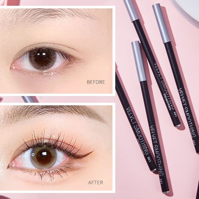 [Hàng mới về] Bút kẻ mắt màu đen chống thấm nước tiện dụng dành cho người mới bắt đầu | BigBuy360 - bigbuy360.vn