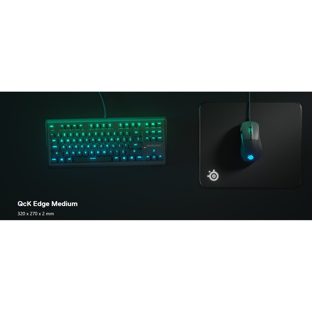 Bàn di chuột Steelseries QcK Edge Medium 32cm x 27cm x 2mm