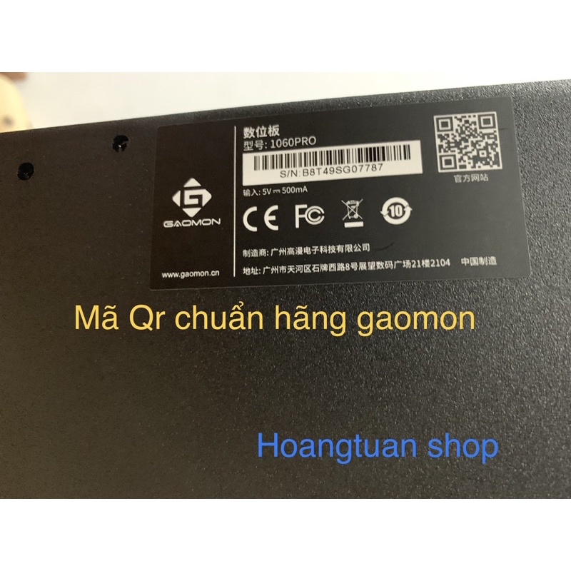 Bảng vẽ điện tử Gaomon 1060Pro phiên bản mới nhất.