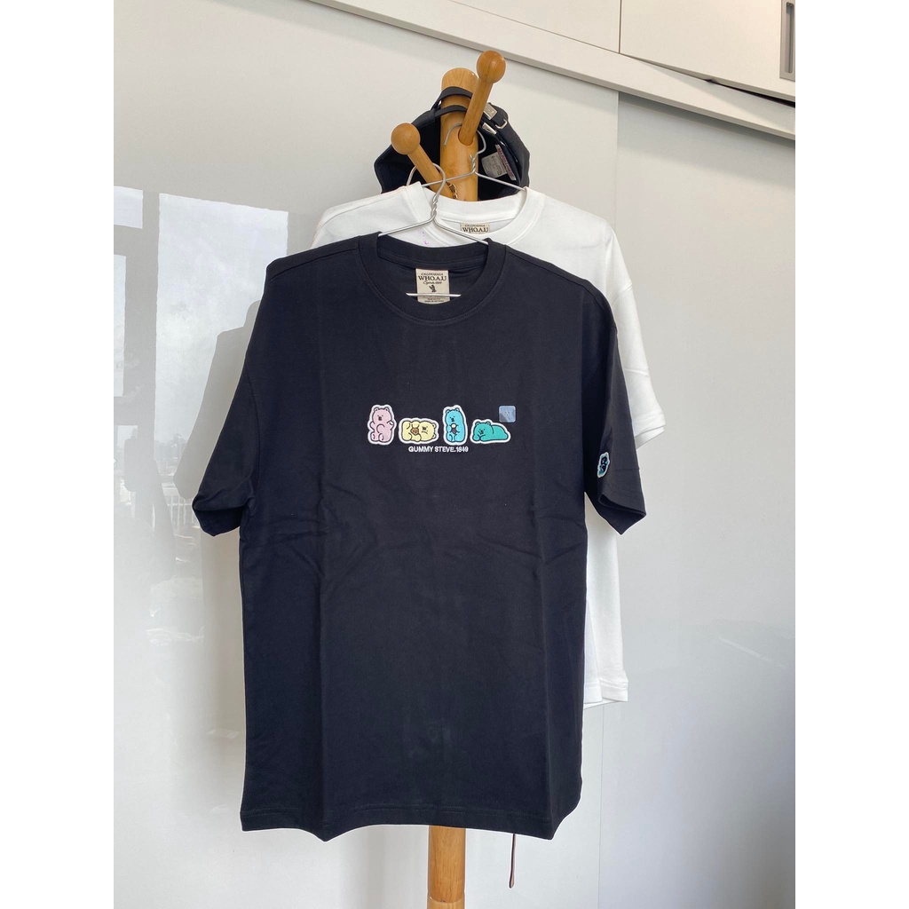 Áo WHOAU gummy bears unisex nam nữ - Áo thun nam nữ nhiều màu có sẵn