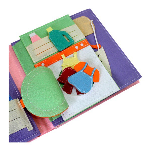 Sách Vải Một Ngày Của Bé Gái | Sách Xuất Khẩu