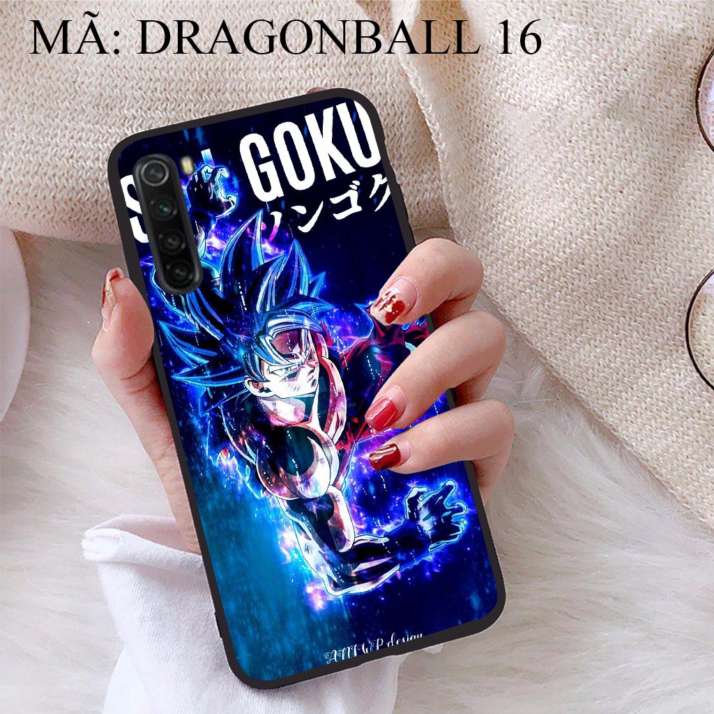 Ốp lưng Xiaomi Redmi Note 8T viền dẻo TPU BST Dragon Ball