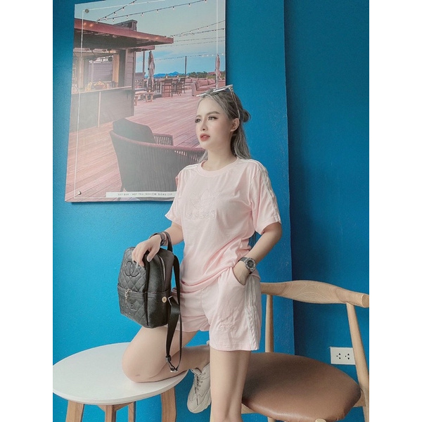 sét bộ ngố, đùi thun co giãn, túi zip đẹp lắm ạ ( kèm video )