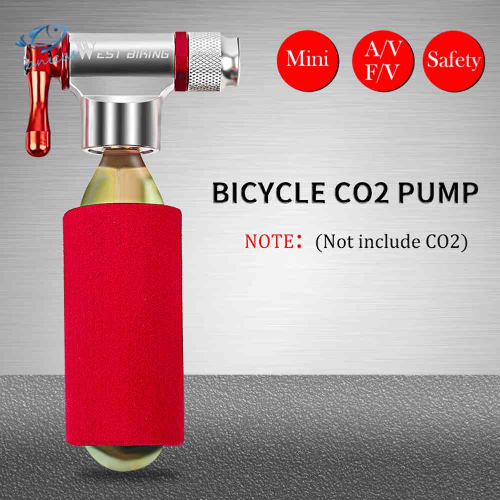Bơm Xe Đạp Mini CO2 Hiệu Fic WEST BIKING