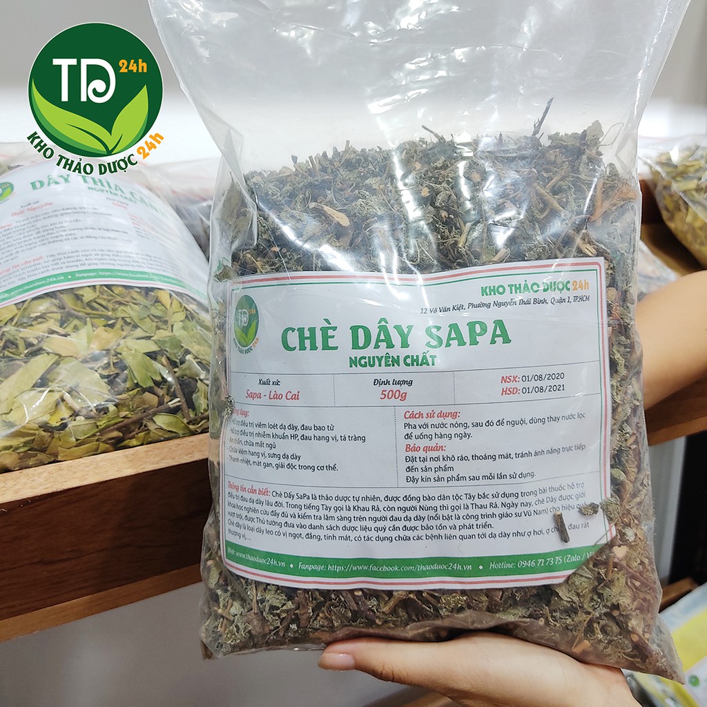 Chè dây Sapa nguyên chất, khắc tinh của chứng đau dạ dày, đau bao tử, diệt virus HP [1 kg ] I Kho Thảo dược 24h