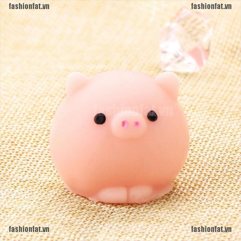 [Iron] Mochi Cute Pig Ball Squishy Squeeze Healing Fun Toy Gift Relieve Anxiety Decor [VN]