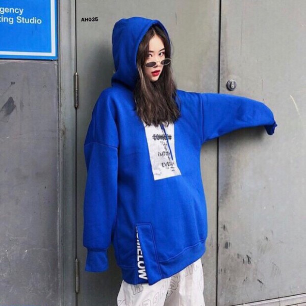 [HOT] áo hoodie xẻ tà UNISEX