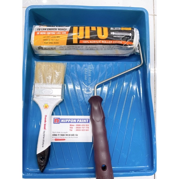 Dụng cụ đi kèm khi tự Sơn nhà
