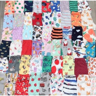 Quần cotton bozip hình cho bé