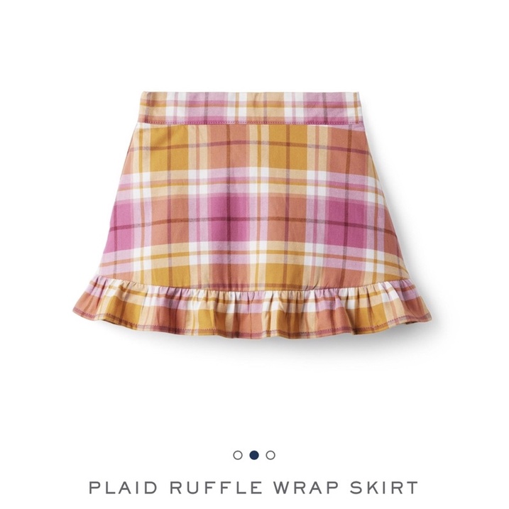 Váy plaid ruffle - Janie and Jack