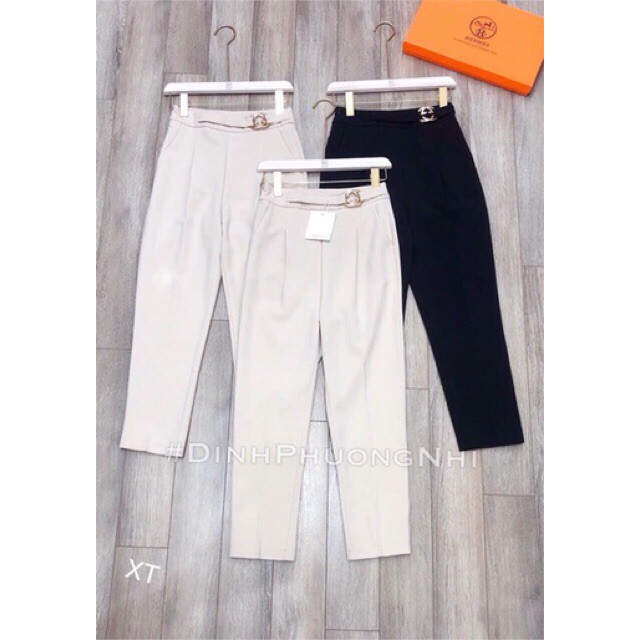 [ Mã FAMAYWA giảm 10K đơn 50K] Quần tây khoá sườn phối khuyên G.,G tuyết mưa | BigBuy360 - bigbuy360.vn