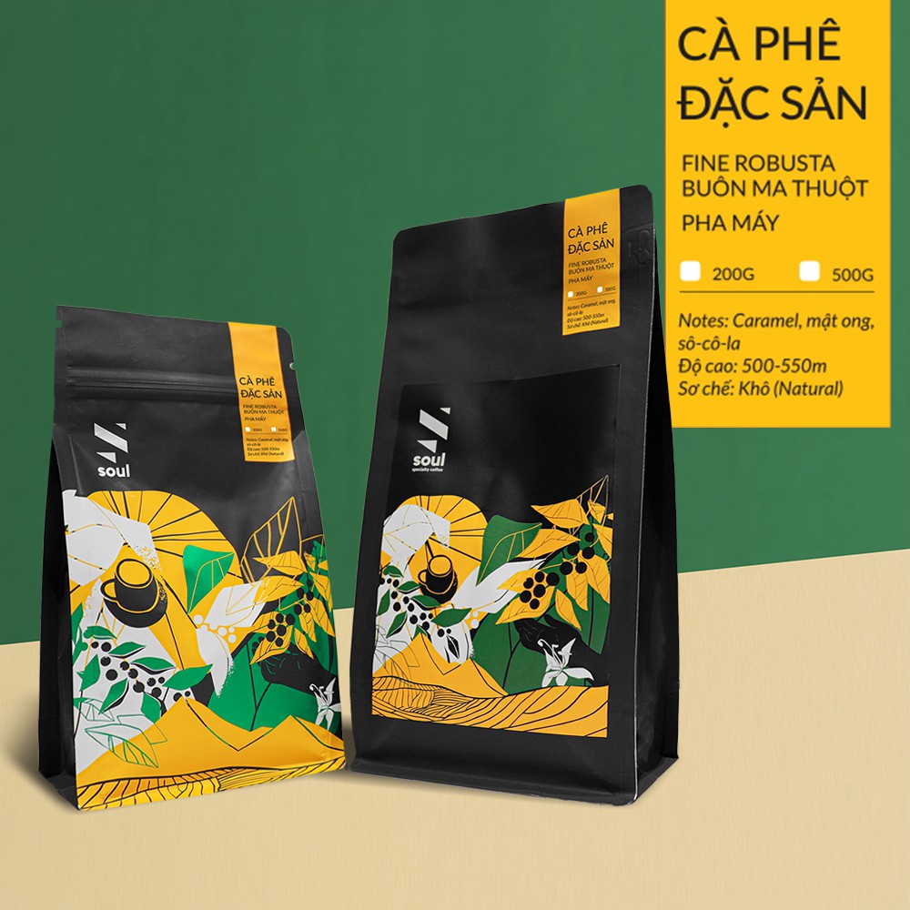 PHA MÁY - CÀ PHÊ ĐẶC SẢN - TÚI 200GRAM, 500GRAM CHẤT LƯỢNG, THƠM NGON, ĐẶC SẢN | BigBuy360 - bigbuy360.vn