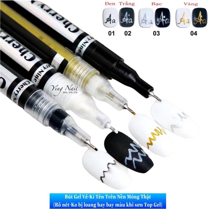 Bút vẽ móng Vinimay, Bút vẽ nail