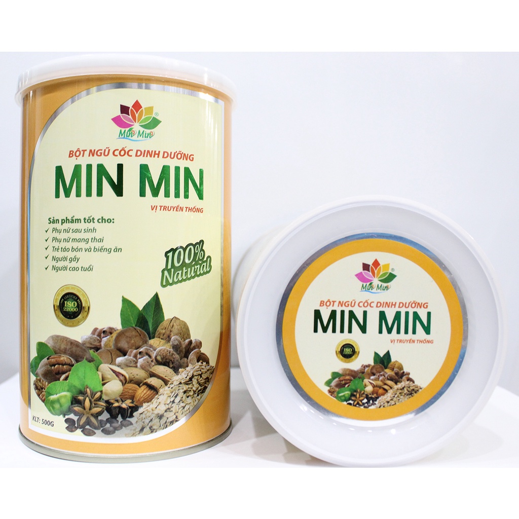 Combo 2 Hộp Ngũ Cốc Min Min 29 Hạt Và 30 Hạt Giúp Lợi Sữa Và Bổ Sung Dinh Dưỡng