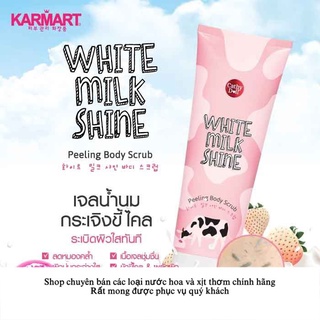..::✨Gel Tẩy Tế Bào Chết Toàn Thân Cathy Doll White Milk Shine Peeling Body Scrub (320ml)