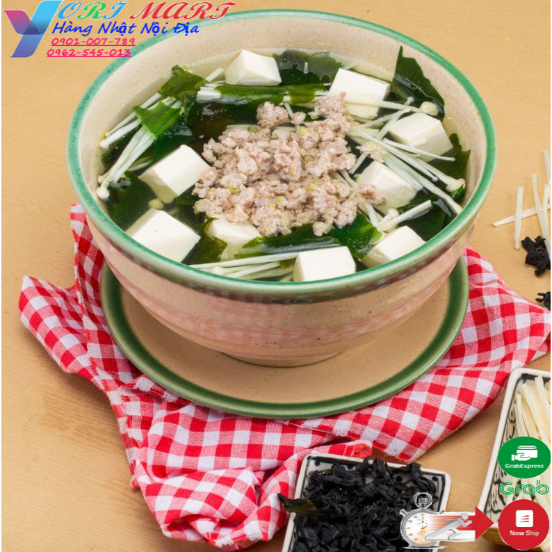 Canh Rong Biển Đậu Hũ 100g Nhật Bản (Canh Miso)