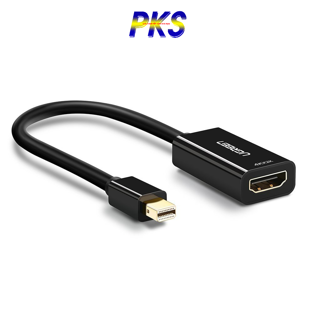 Cáp chuyển Mini Displayport to HDMI hỗ trợ 4K 2K Ugreen 40360 - Hàng chính hãng