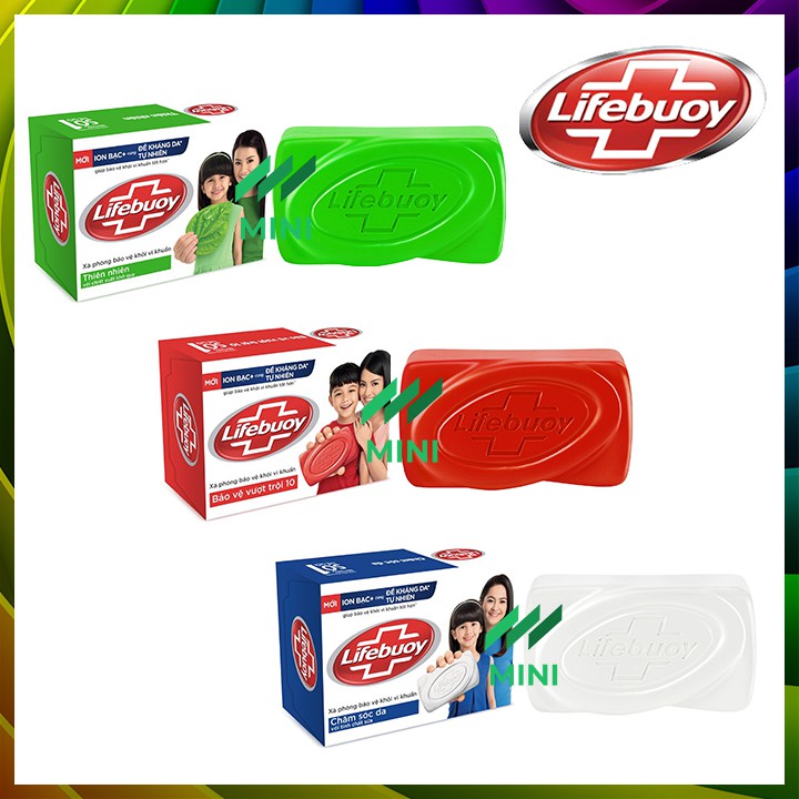 Xà bông cục Lifebuoy diệt khuẩn 90g