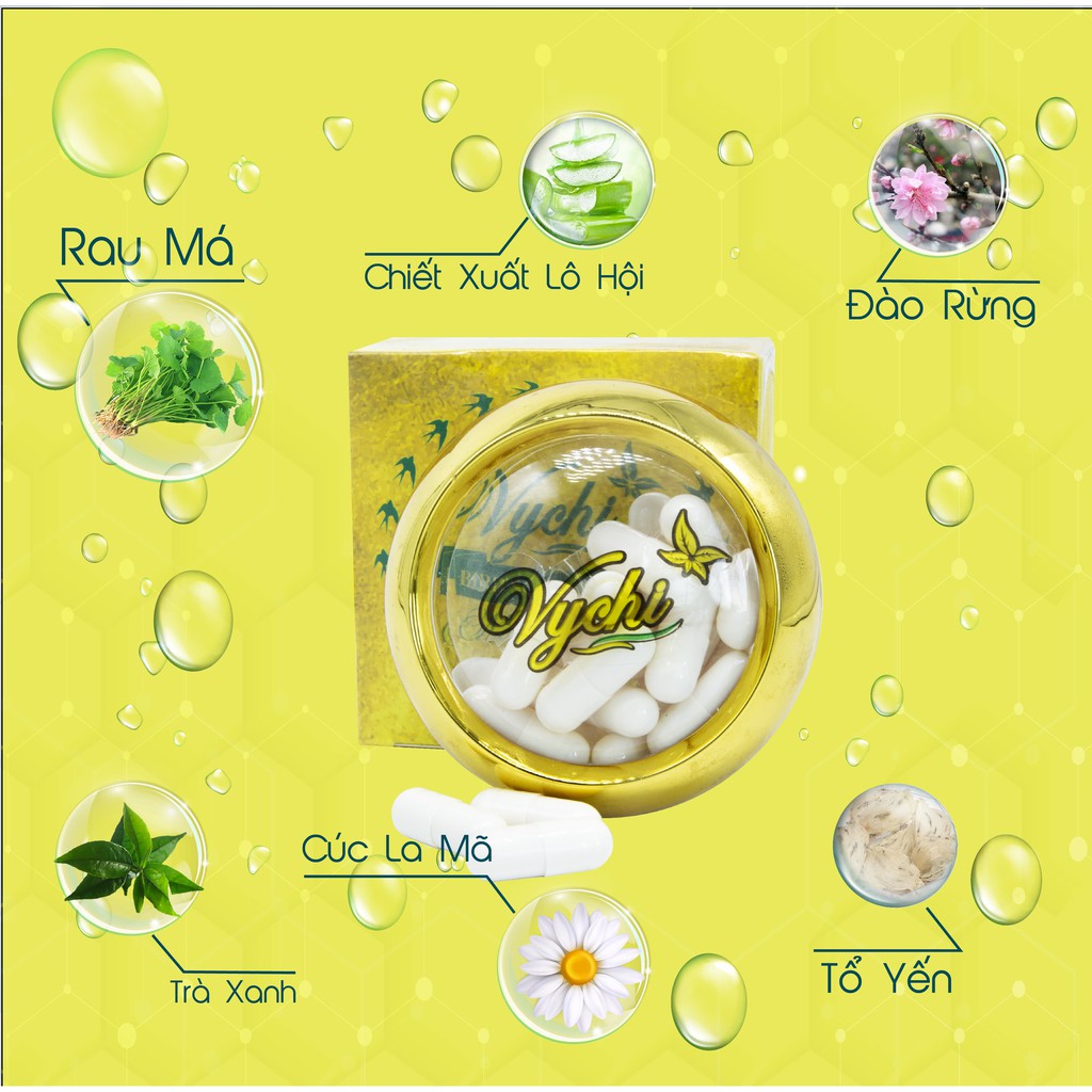 [XẢ KHO_FREESHIP] Mặt nạ yến Vychi - Mặt nạ trắng da,mặt nạ cho mọi loại da, mờ thâm, chống lão hoá | BigBuy360 - bigbuy360.vn