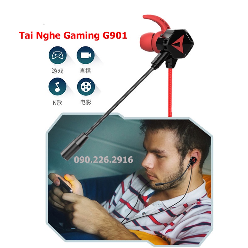 Tai Nghe Gaming G901 Tai Nghe Chơi Game Gameming Chính Hãng - Phụ Kiện Anh Đăng