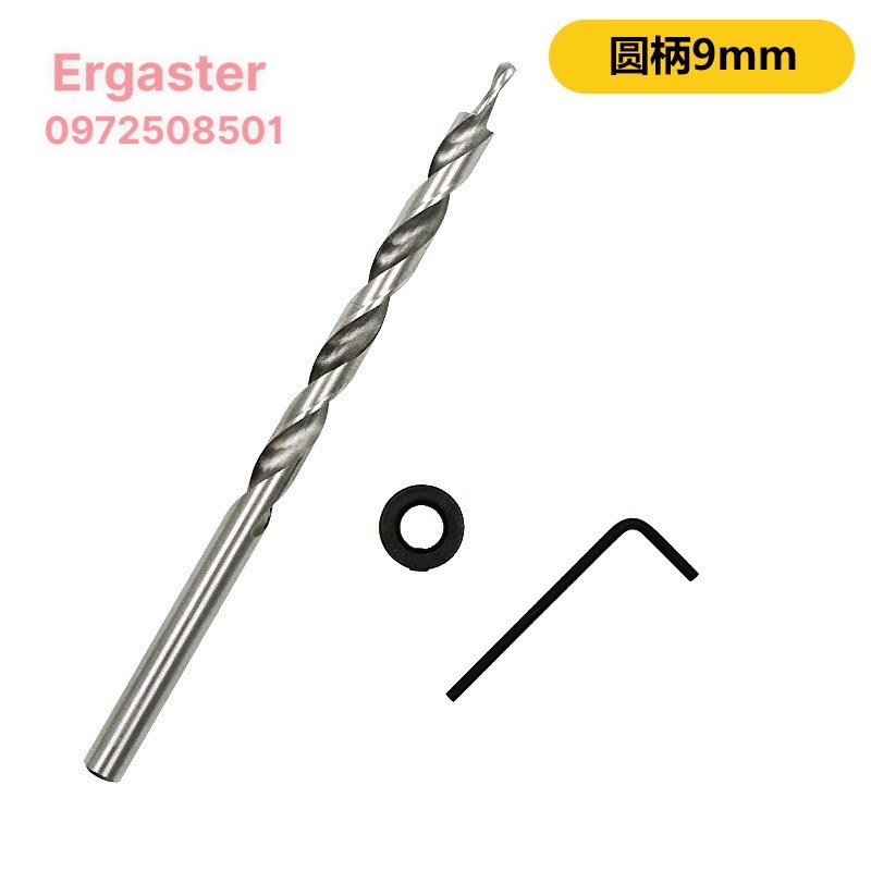 Mũi khoan chéo 9mm-mũi khoan khoét lỗ gỗ