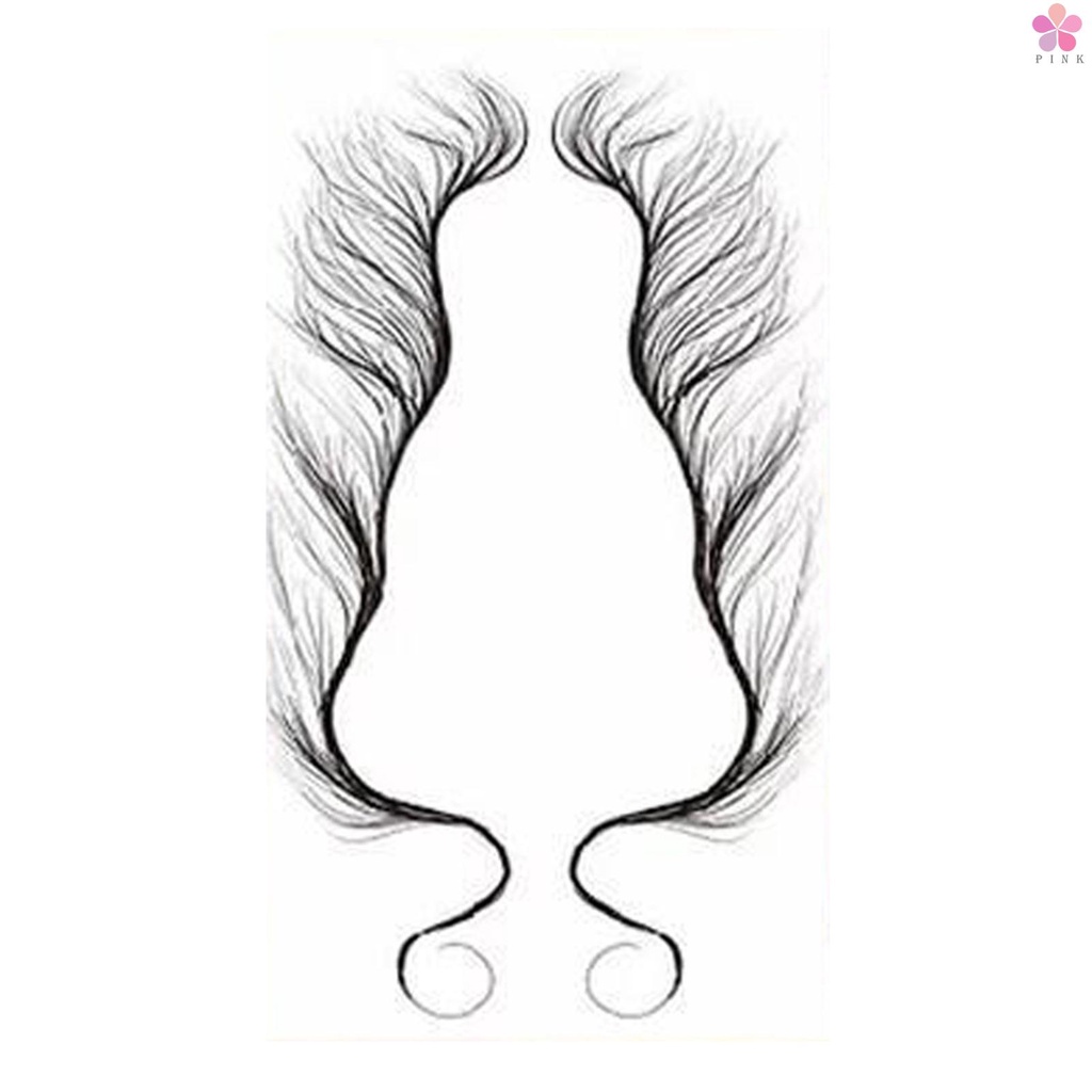 Hình xăm dán tóc xoăn cho trẻ sơ sinh