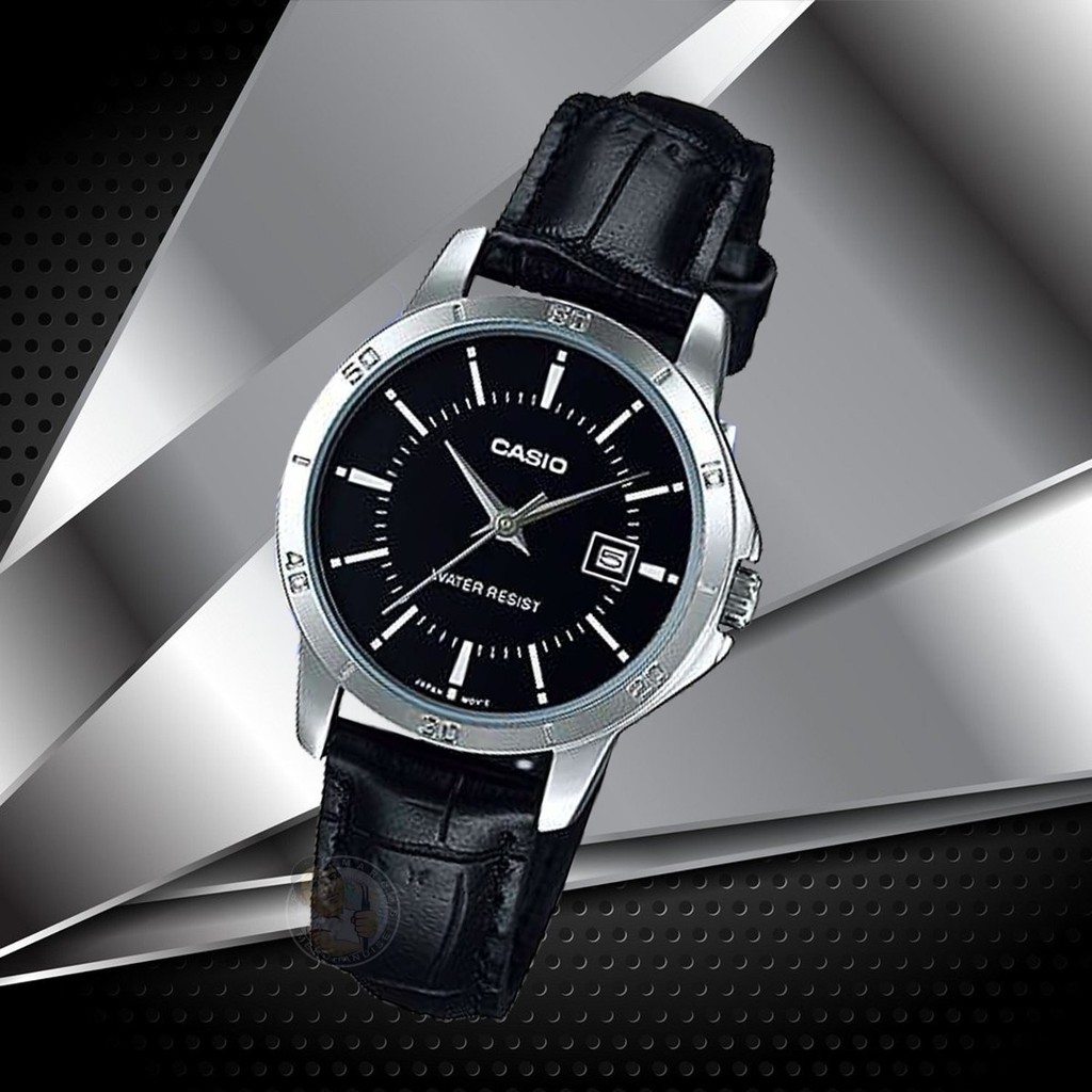 Đồng hồ nữ dây da Casio LTP-V004L-1AUDF chính hãng