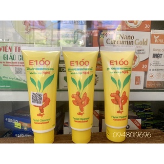 Sữa rửa mặt nghệ E100 50g/100g