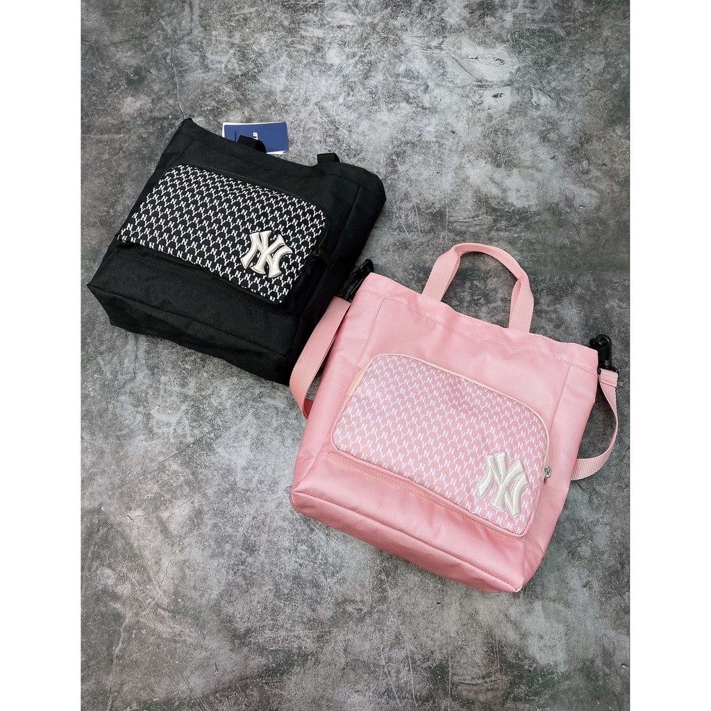 Túi Xách NY MEGA SHOULDER BAG PINK/BLACK B225