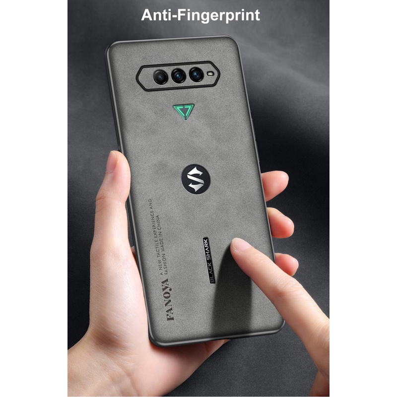 Bao Da Điện Thoại pu Chống Sốc Phong Cách vintage Cho xiaomi black shark 4 5 3 3s 4s pro Ốp