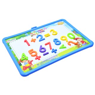 Bộ bảng từ và số có nam châm con giỏi toán 26 chi tiết