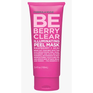 Mặt nạ lột sáng da formula 10.0.6 be berry clear illuminating peel mask 100 ml