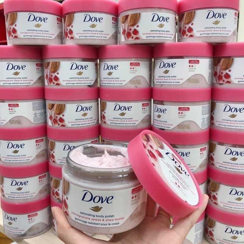 Tẩy tế bào chết Dove bản Mỹ 298g
