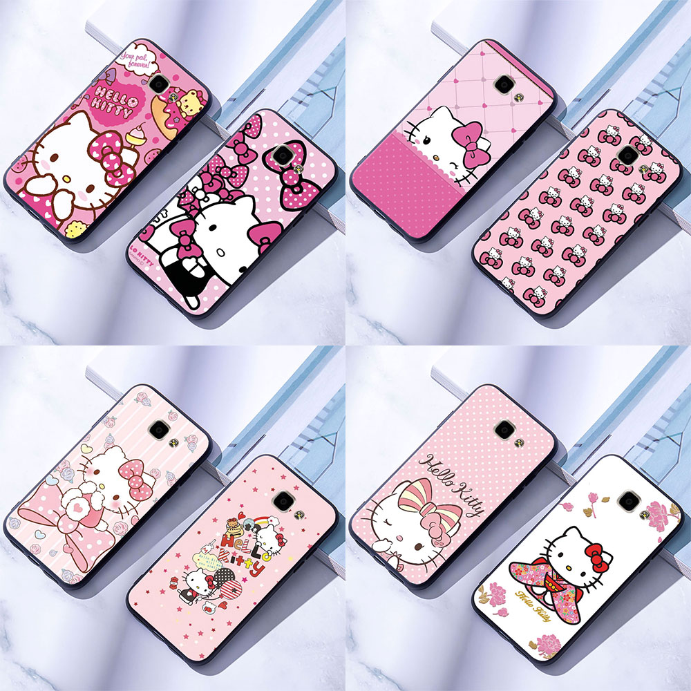 Ốp Điện Thoại Mềm Samsung Galaxy A5 A7 2015 2016 2017 Hello Kitty