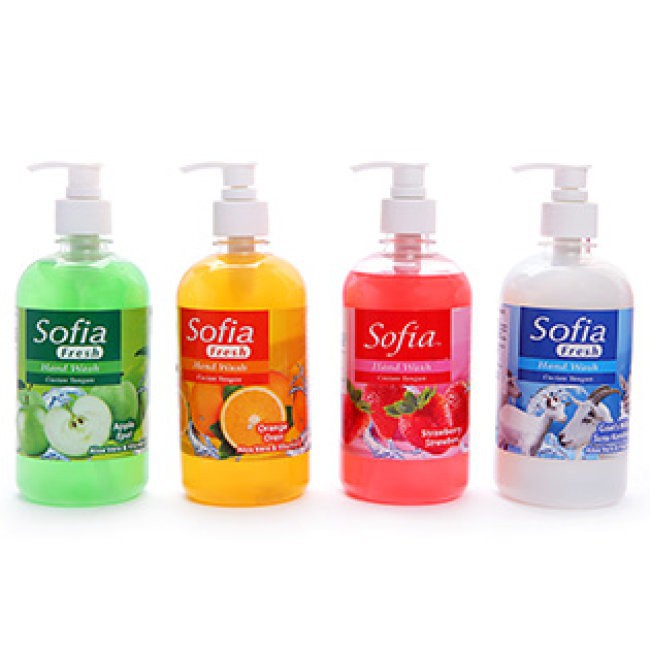 Nước rửa tay Sofia Fresh 500ml đủ hương