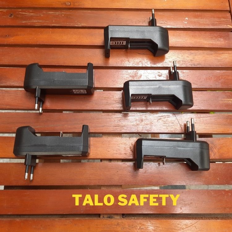 Sạc pin đơn 18650 16340 14500, 26650 cho đèn pin siêu sáng quạt mini