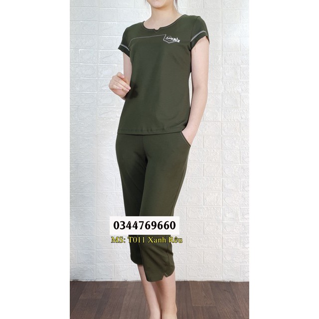 Đồ Bộ Nữ Mùa Hè🔥FREE SHIP🔥Đồ Bộ Nữ Cộc Tay Chất Vải Hút Ẩm Cao - Thấm Hút Mồ Hôi Rất Tốt CODE 11 | BigBuy360 - bigbuy360.vn