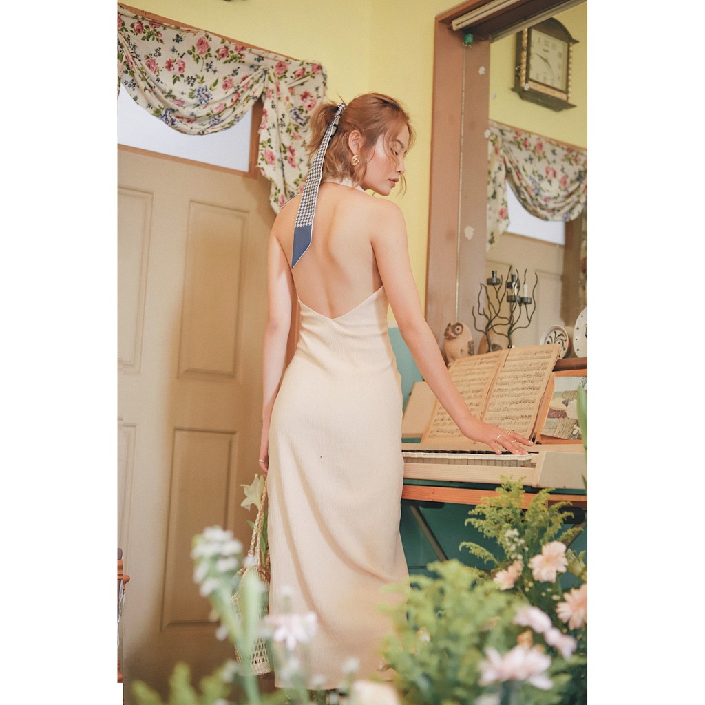 Đầm yếm nút gỗ Yeoly dress Gem Clothing SP060448