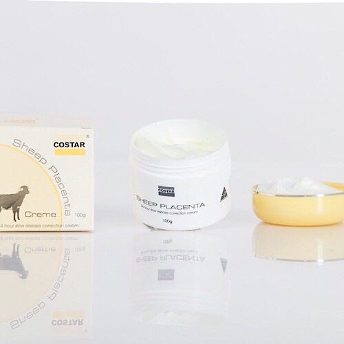 Kem dưỡng da nhau thai cừu costar sheep placenta creme 100g dưỡng trắng da cấp ẩm và phục hồi da