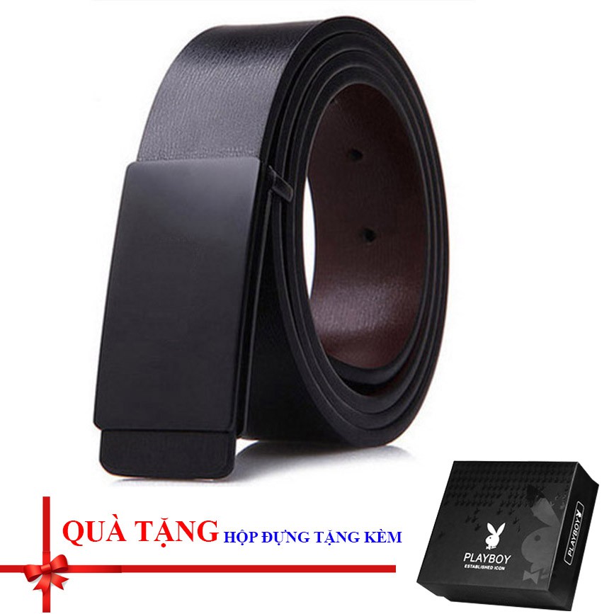 Thắt lưng/ dây nịt nam đục lỗ có hộp đựng