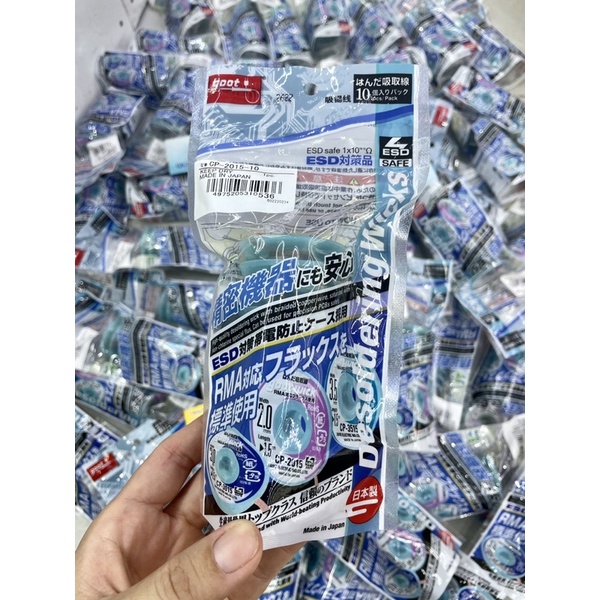 Dây hút thiếc Goot Wick Japan 2.0mm x 1.5m (1 lóc 10 cuộn)