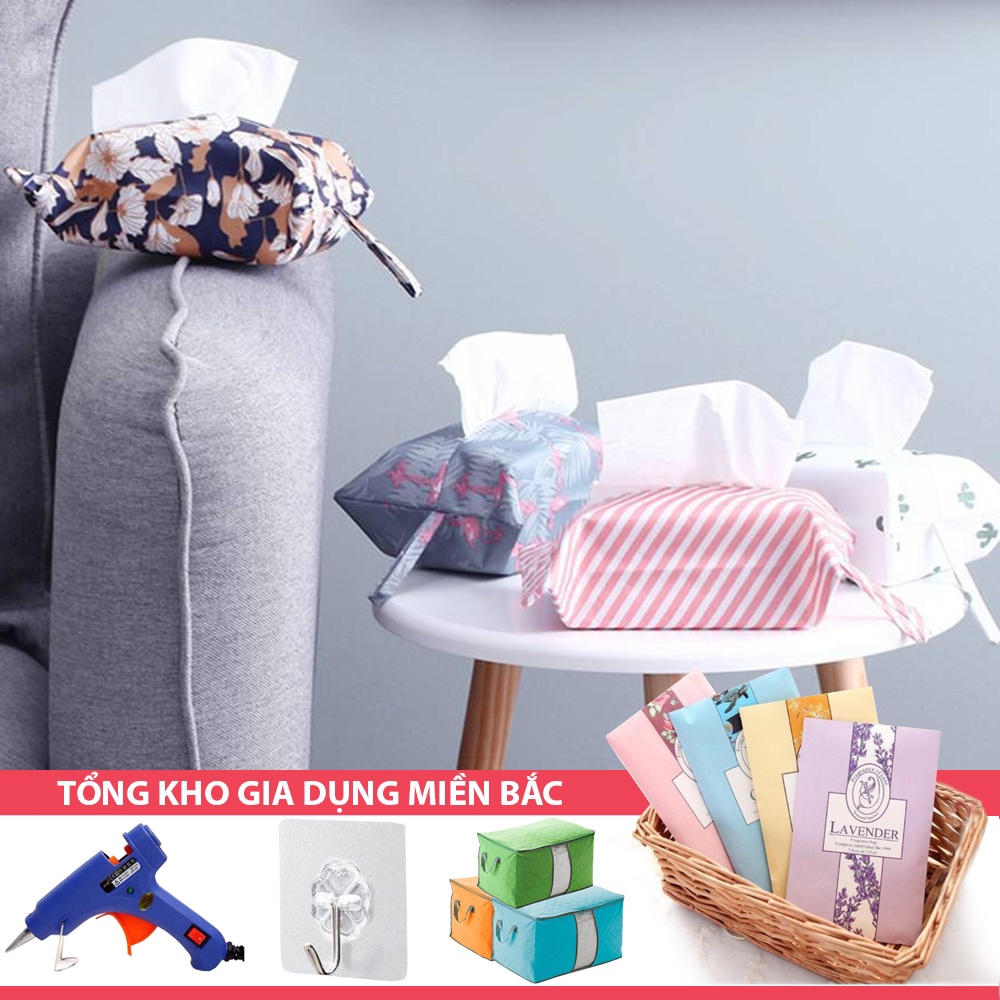 [Tổng Kho Sỉ] TÚI VẢI Hoa Văn Đẹp ĐỰNG GIẤY ĂN, GIẤY LAU MIỆNG Decor, Trang Trí Bàn Ăn