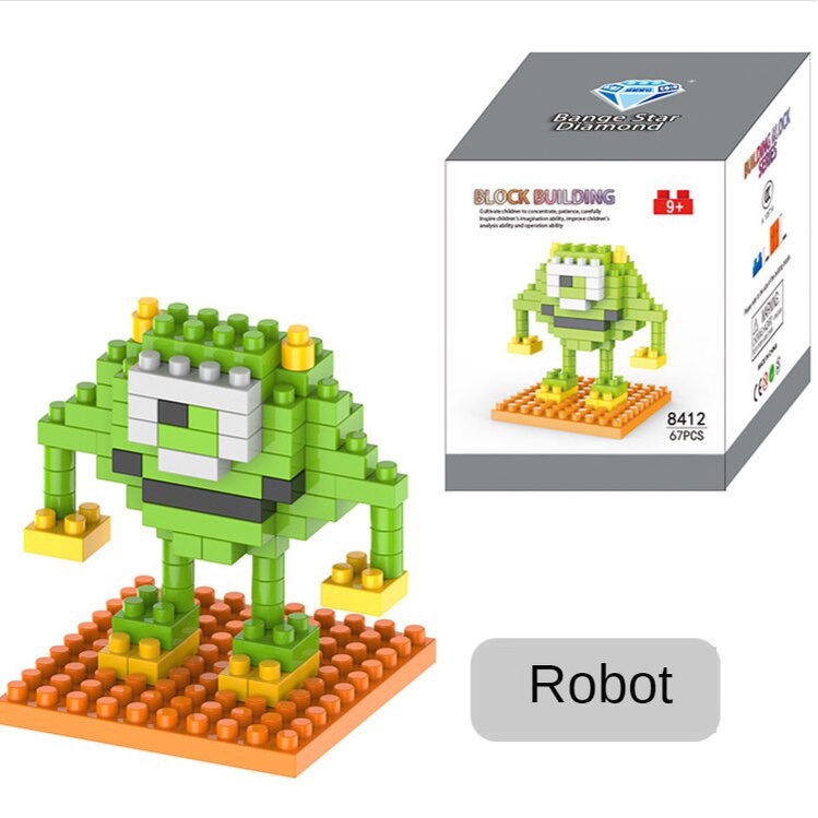 Bộ Đồ Chơi Lắp Ráp Lego Hoạt Hình Vui Nhộn Cho Bé