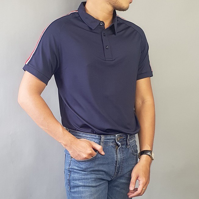 Áo Thun Nam Tay Ngắn | Áo Phông Nam Tay Lỡ Cổ Đứng Thời Trang Cao Cấp A02-19 nguyenlinh_shop3 | BigBuy360 - bigbuy360.vn