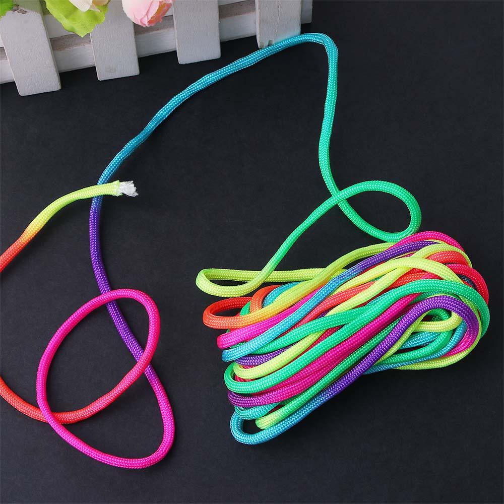 Vòng Tay Dây Dù Bện 7 Sợi Màu Cầu Vồng 1 Màu Tự Làm Cho Hoạt Động Cắm Trại Ngoài Trời