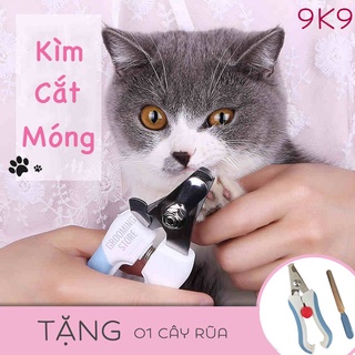 Kìm cắt móng chó mèo, Bộ kìm bấm tặng kèm dũa móng chân cho chó mèo.