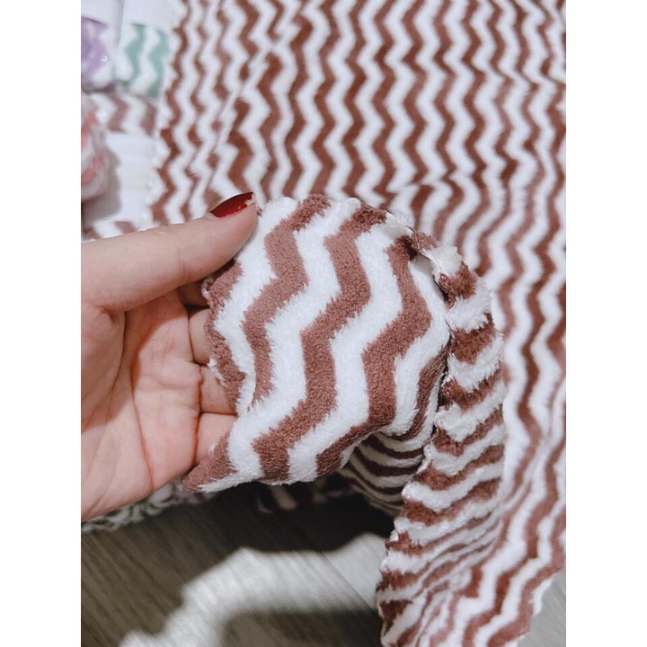 Combo 10 khăn lau mặt, khăn tắm Hàn Quốc Mềm mịn 30x50cm