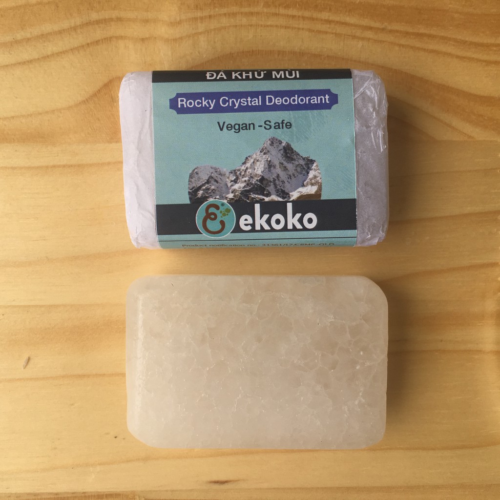 Lăn Khử Mùi Đá Muối Khoáng Thiên Nhiên Ngăn Vi Khuẩn Ekoko, Khử Mùi Cơ Thể, Dùng Trên 01 Năm, Không Mùi, Không Lộ | BigBuy360 - bigbuy360.vn